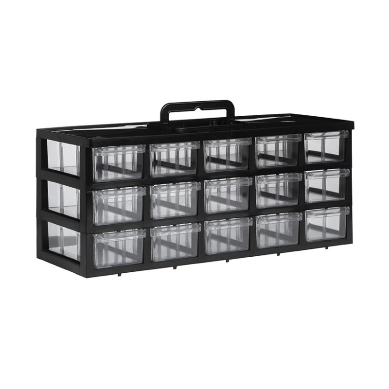 جعبه قطعات کشویی 15 کشو (3 طبقه) | کیان تکنیک - Image 3