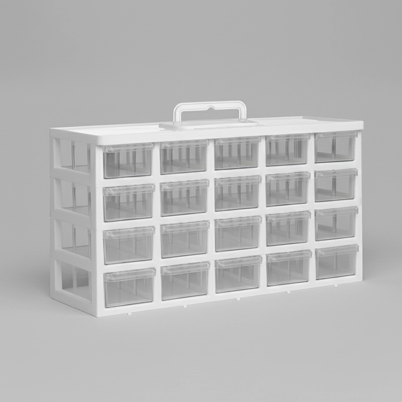 نظم‌ دهنده 20 کشو (4 طبقه) کیان تکنیک — رنگ سفید